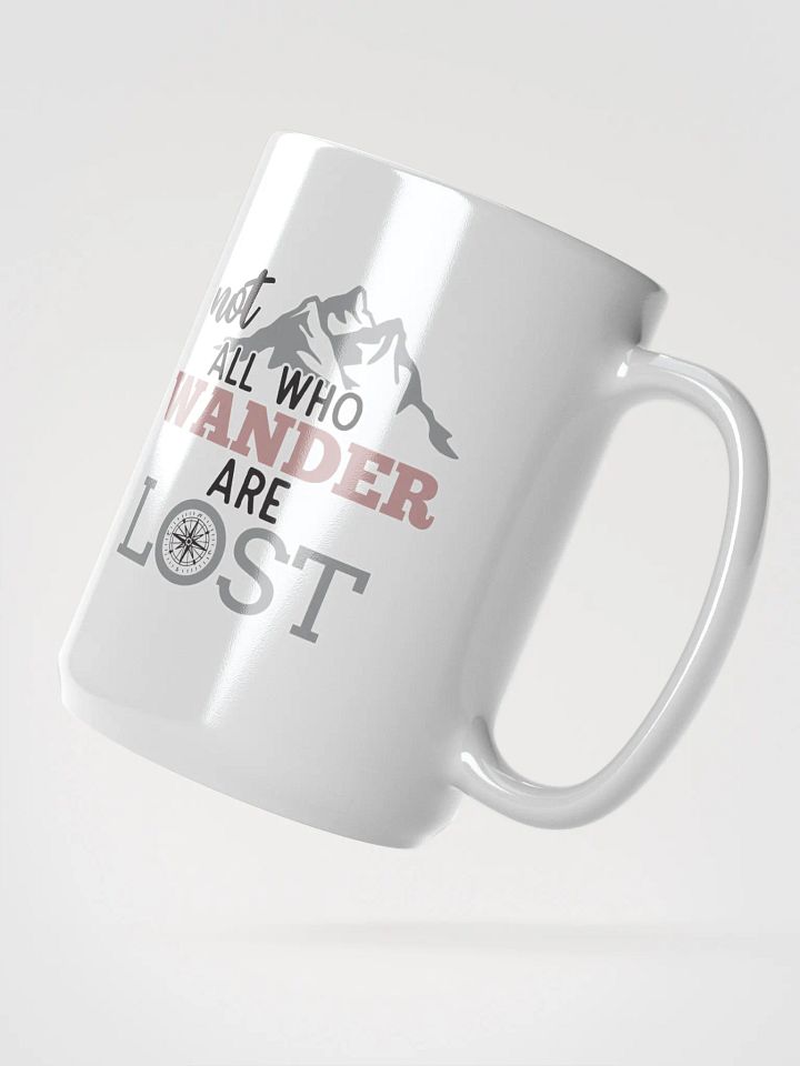 Not All Who Wander Are Lost White Coffee Mug product image (2)