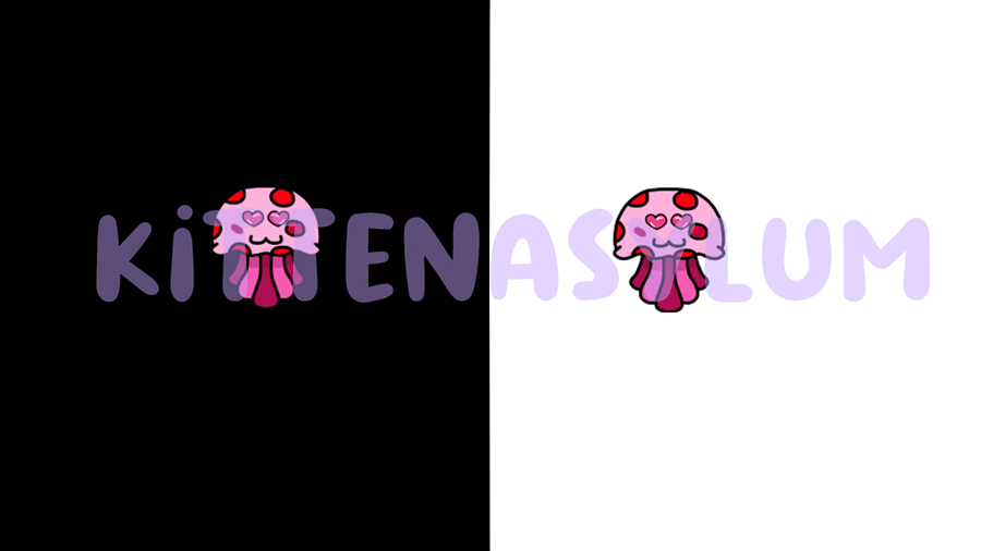 Jellyfish🍥 - Animated Heart Eyes Emote in Pink product image (1)