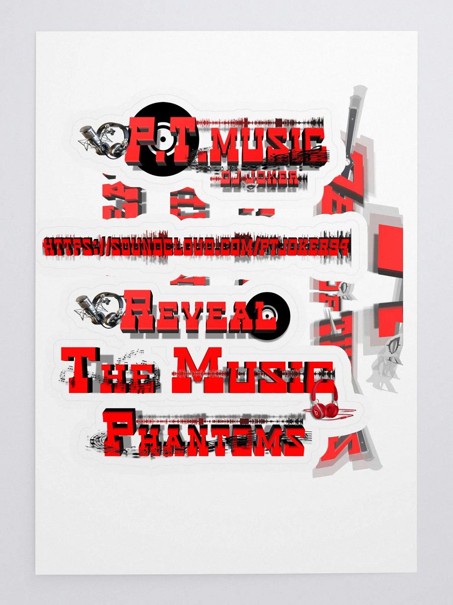 P.T. Music Stickers product image (1)