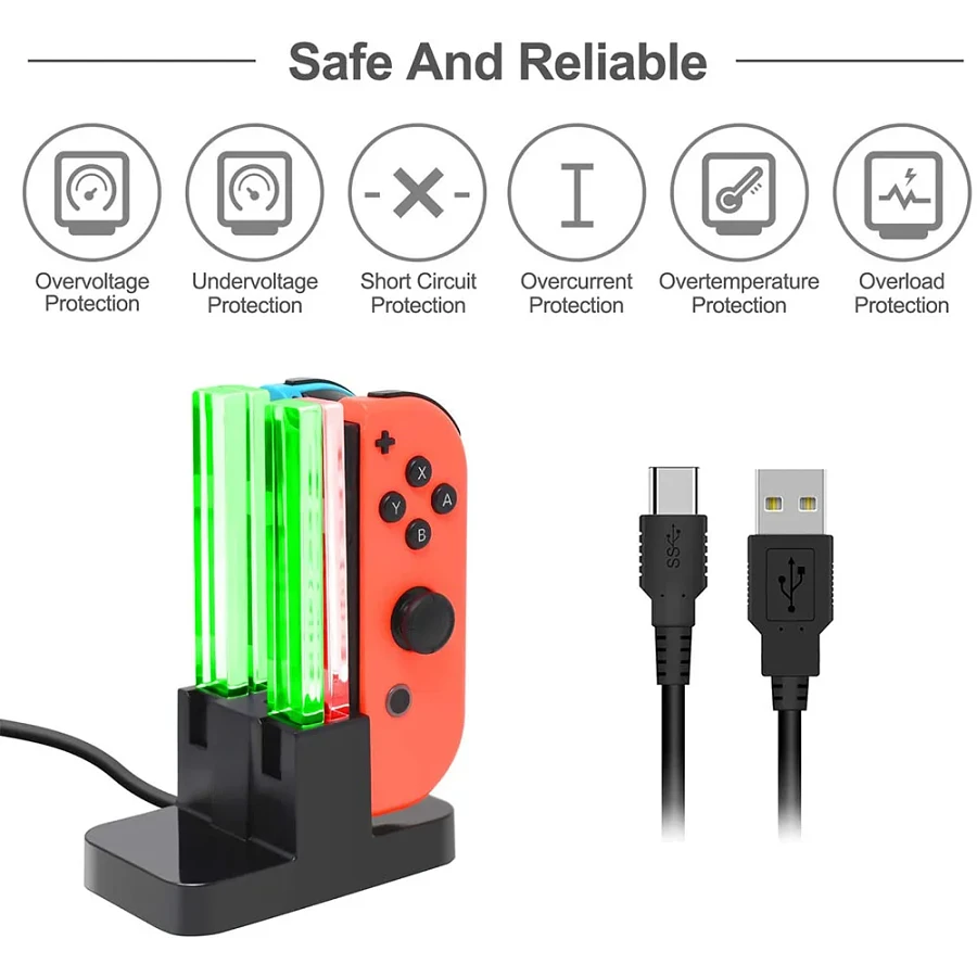 Nintendo Switch 4 Controller Charger product image (5)
