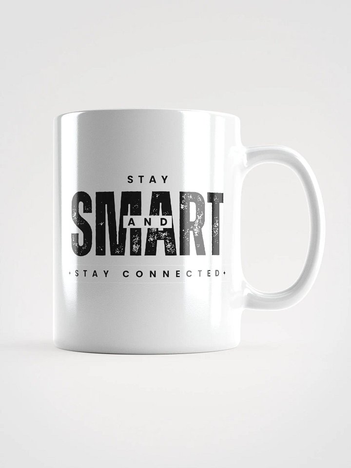 Stay Smart Coffee Mug (Dark Text w/o Logo) product image (1)