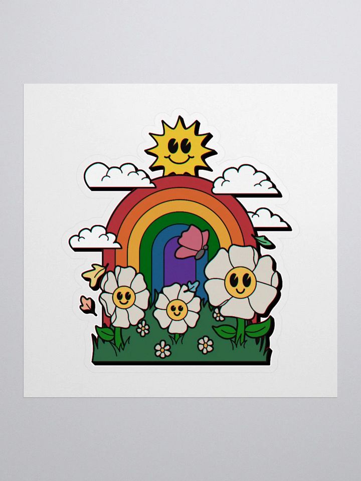 Queer AF Rainbow Sticker product image (1)