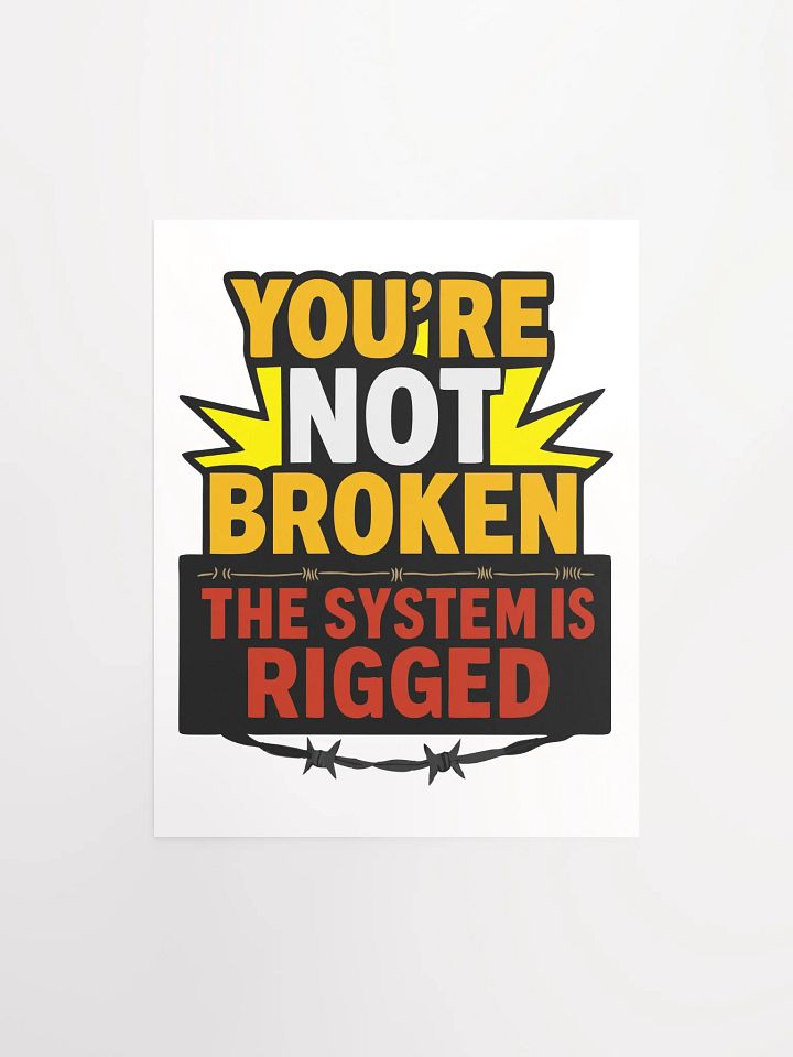 You're NOT Broken Resistance Poster product image (2)