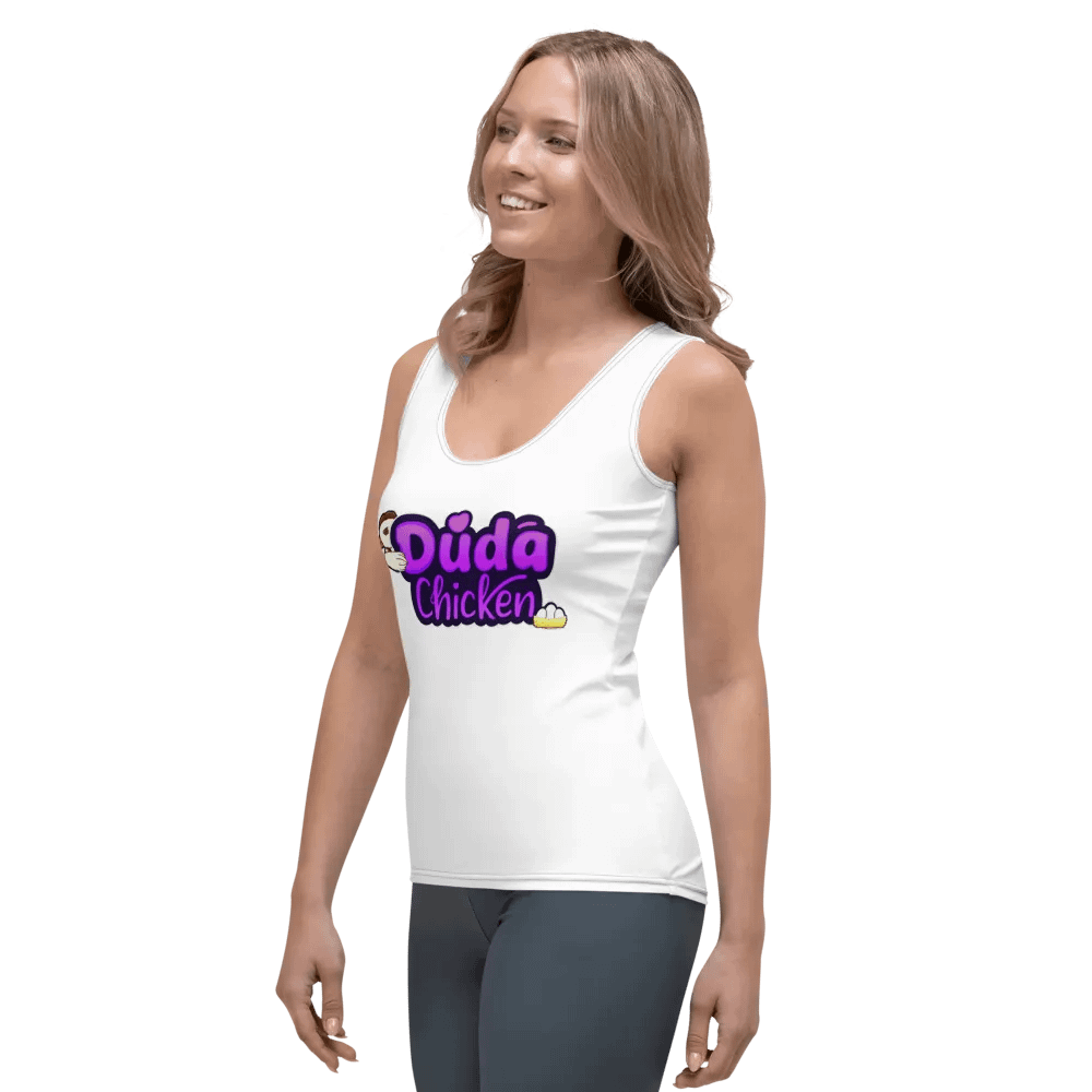Dudachicken Peeking All-Over Print Women's Tank Top product image (5)