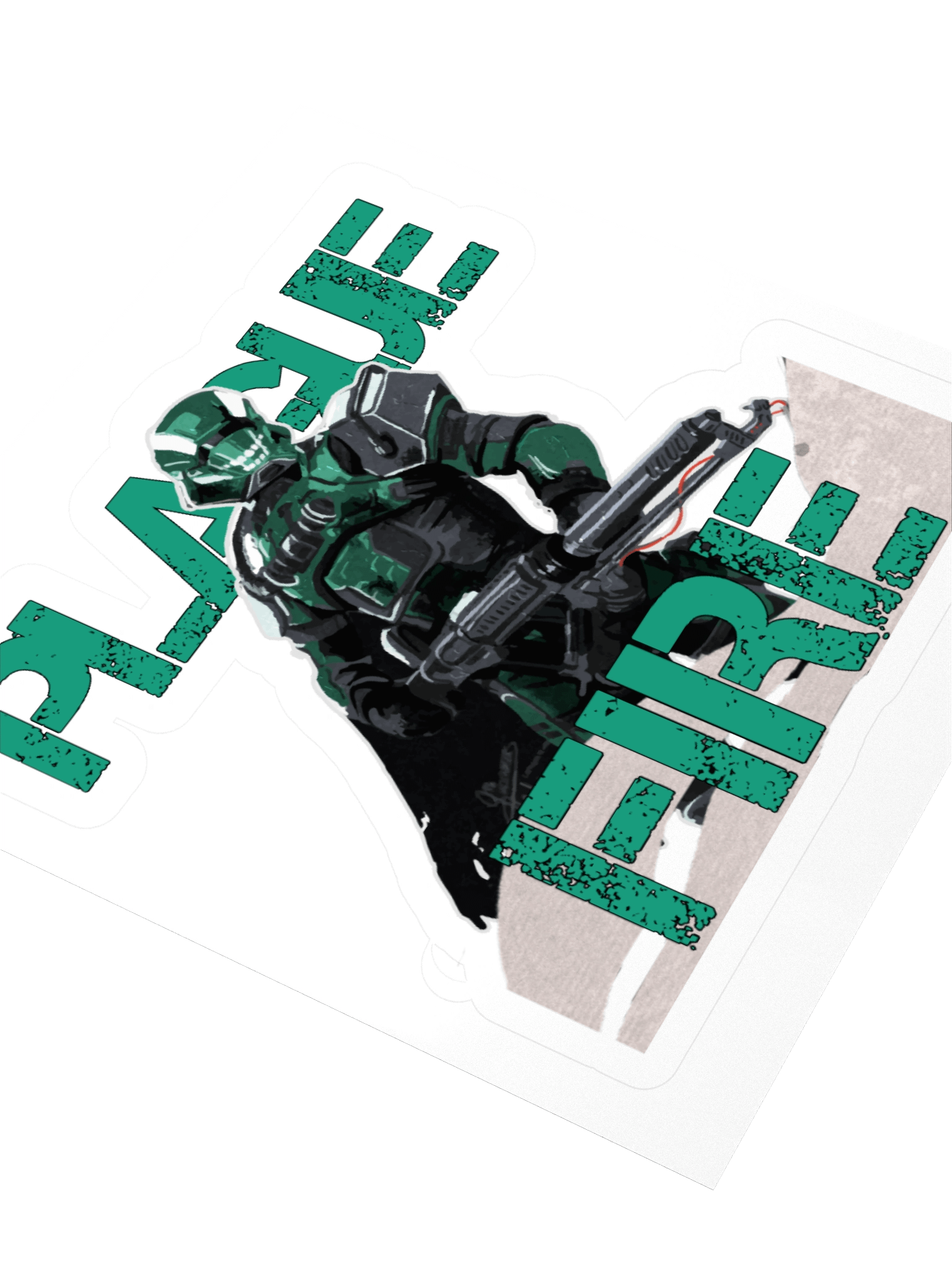 Plaguefire Design Sticker product image (3)