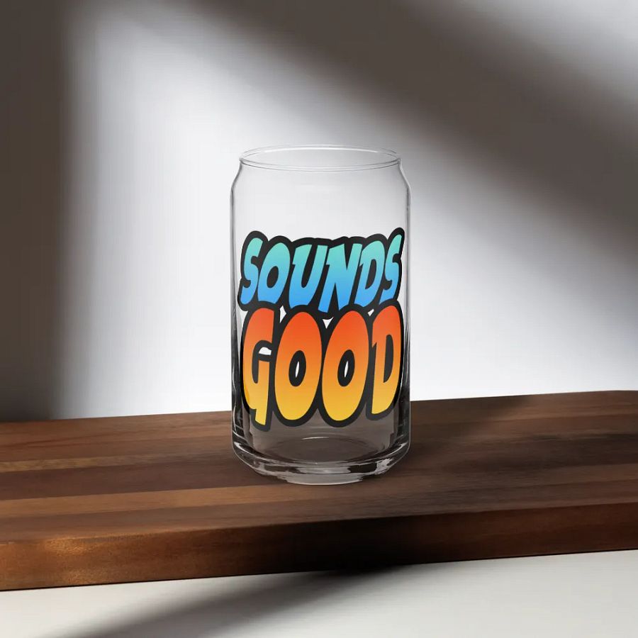 Sounds Good Can-Shaped Glass product image (5)