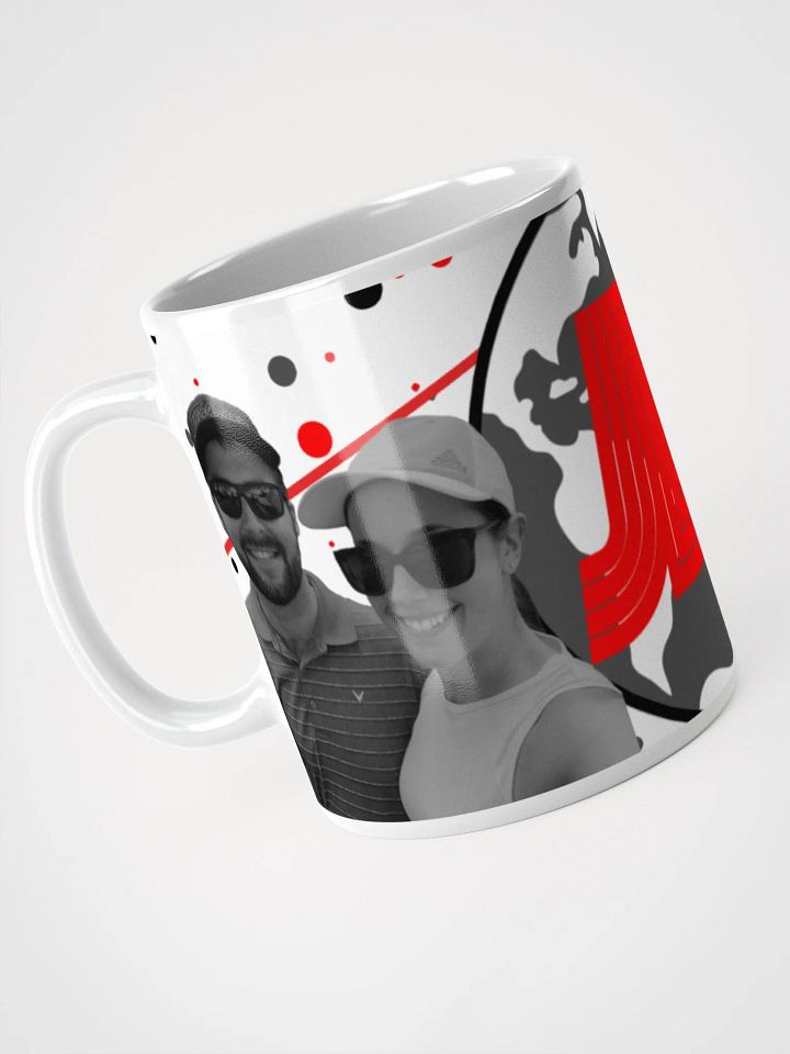 JustDisc Logo 1 - White Glossy Mug (11oz, 15oz) product image (1)