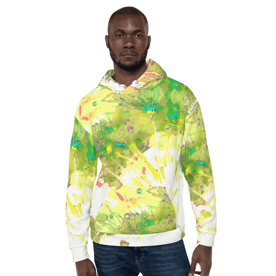 Way Cooler Abstract Dandelion Unisex Pull Over Hoodie product image (6)