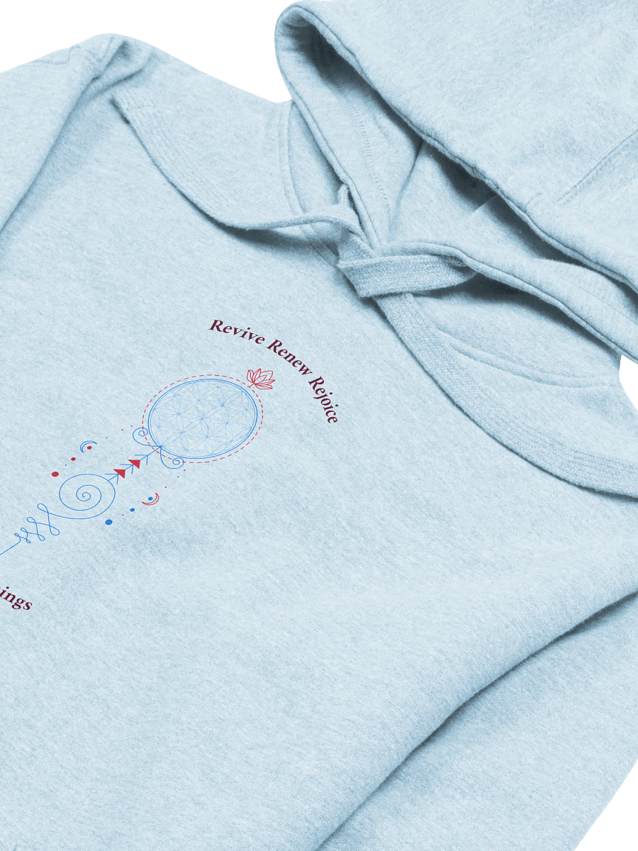 New Beginnings Spiral Geometric Unisex Hoodie product image (3)