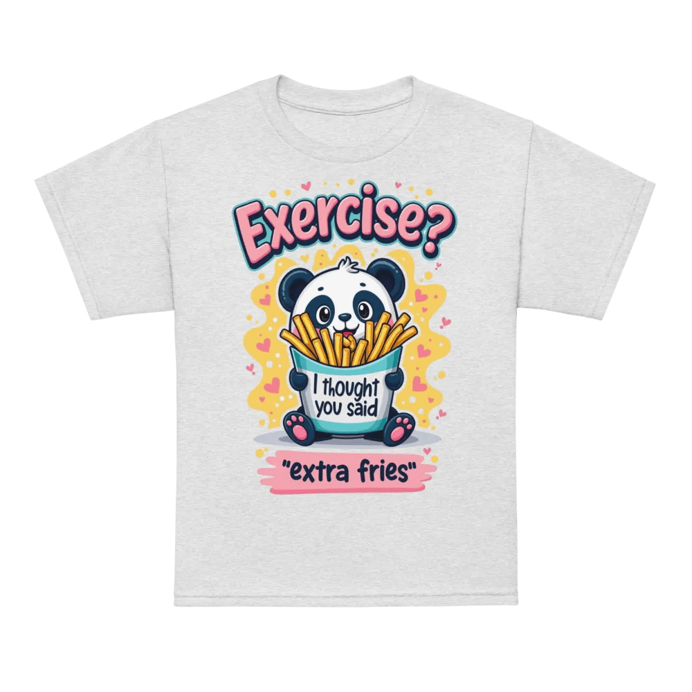 Panda Fries Youth Moisture-Wicking Tee product image (72)