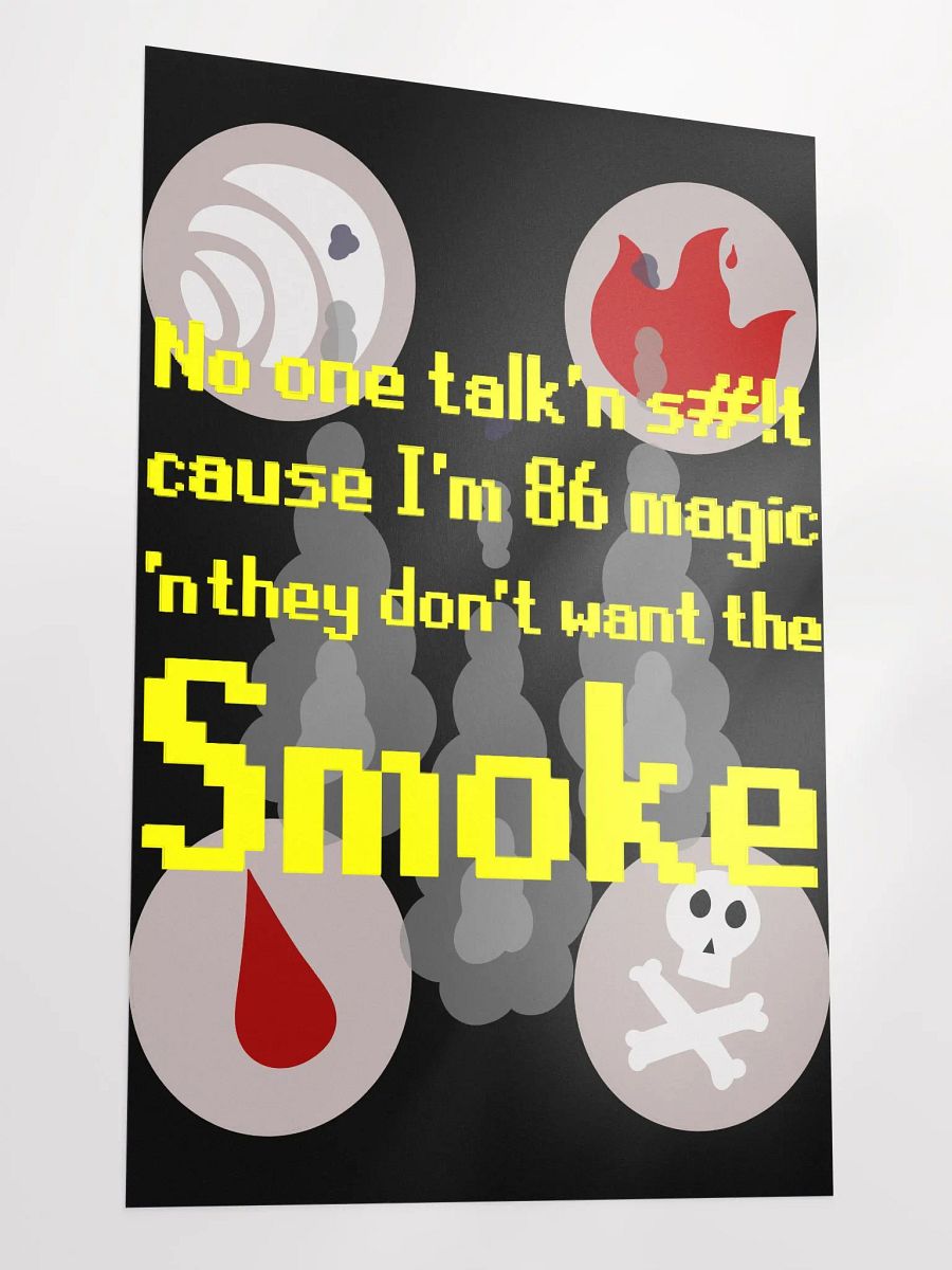 Want smoke poster product image (3)