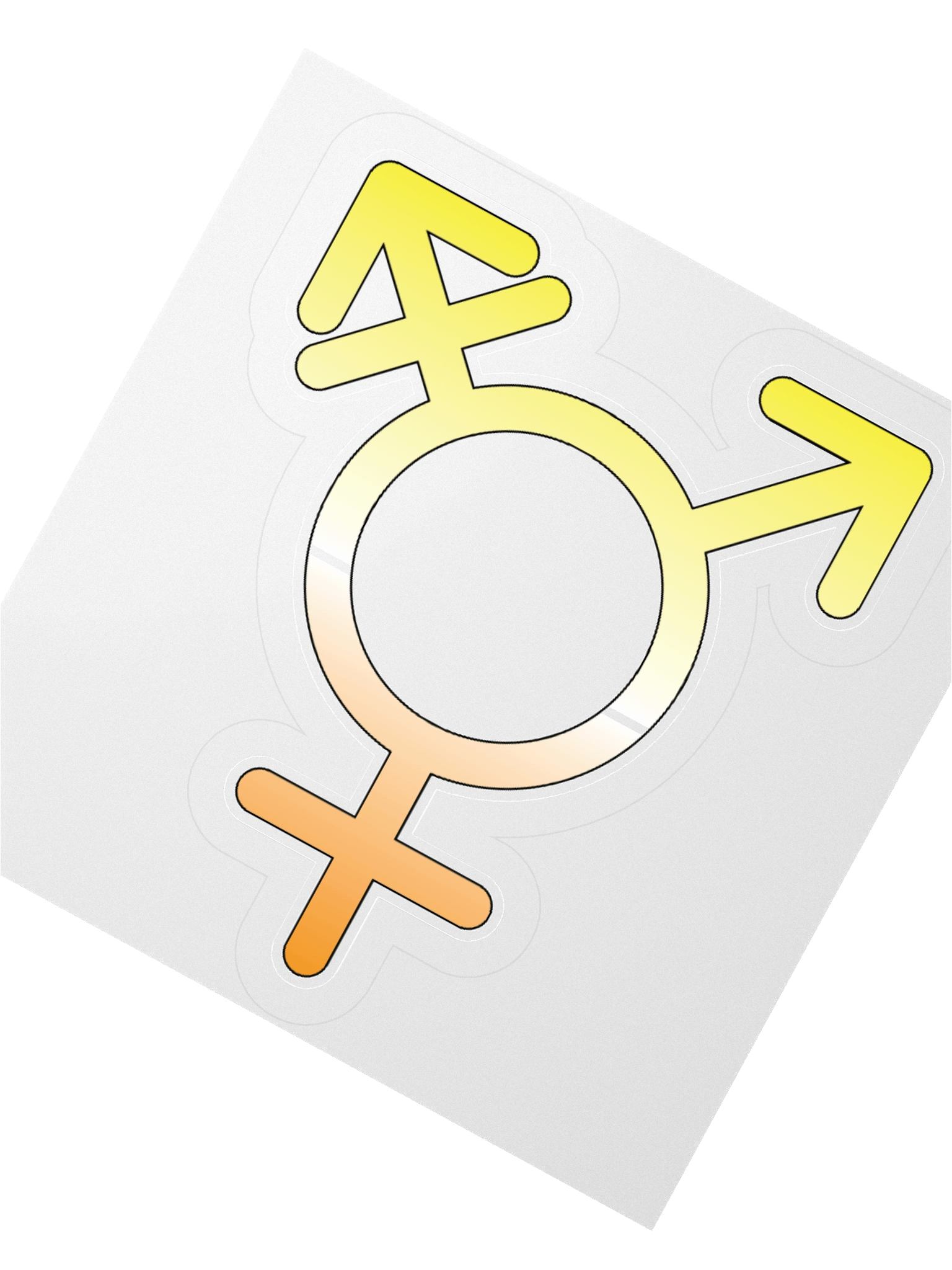 Maverique Transgender Symbol Sticker product image (5)