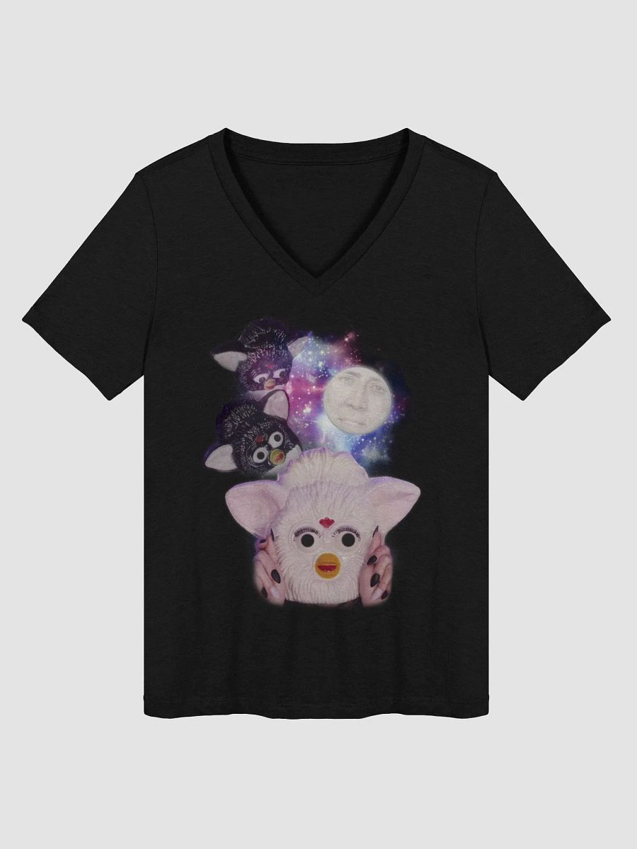 3 Furby's and a NicolasMoon ▪ Woman's V-Neck product image (17)