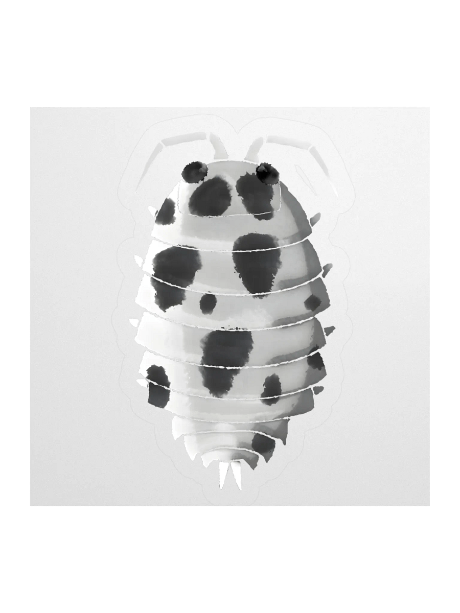 Dairycow Isopod Sticker product image (1)