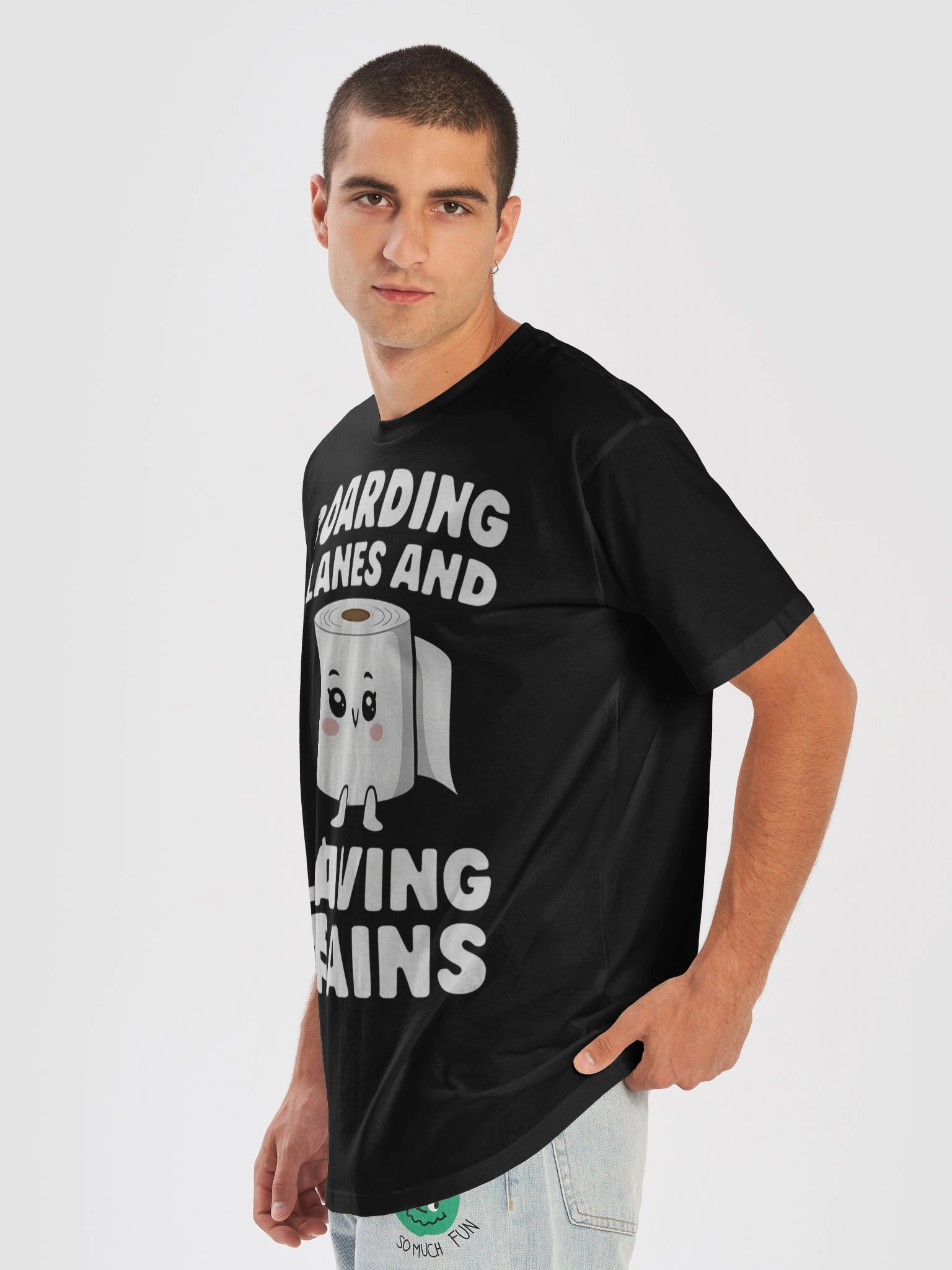 Boarding Planes And Leaving Stains Tee product image (7)