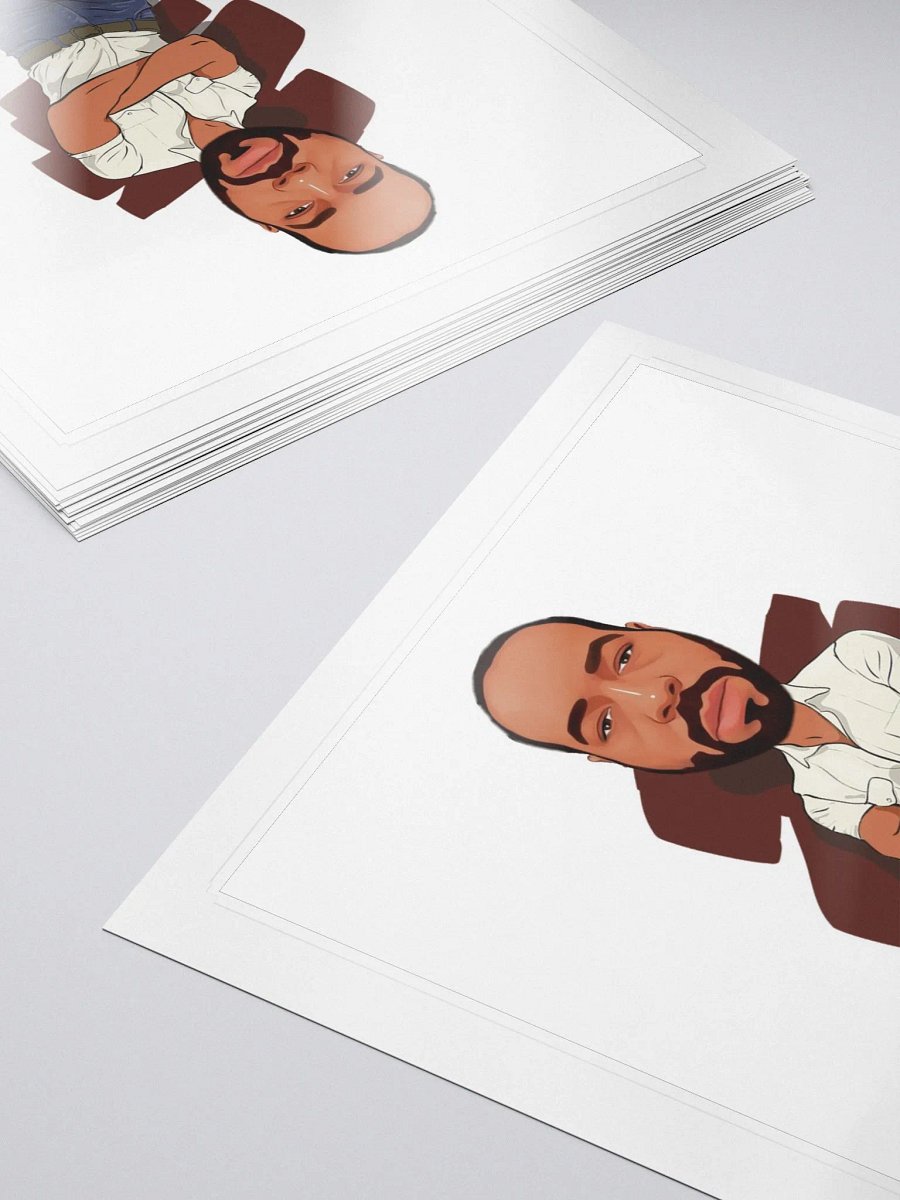 Morris Hayes Jr Portrait 3 Sticker product image (5)