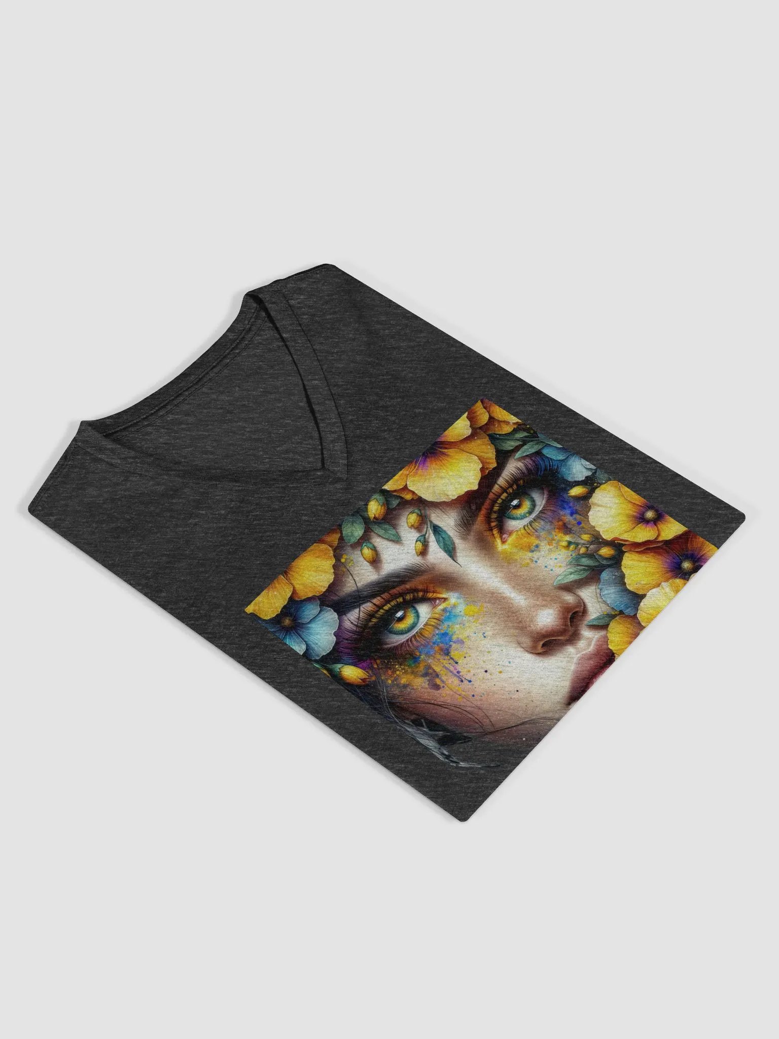 Floral Muse Women's V-Neck Tee product image (18)