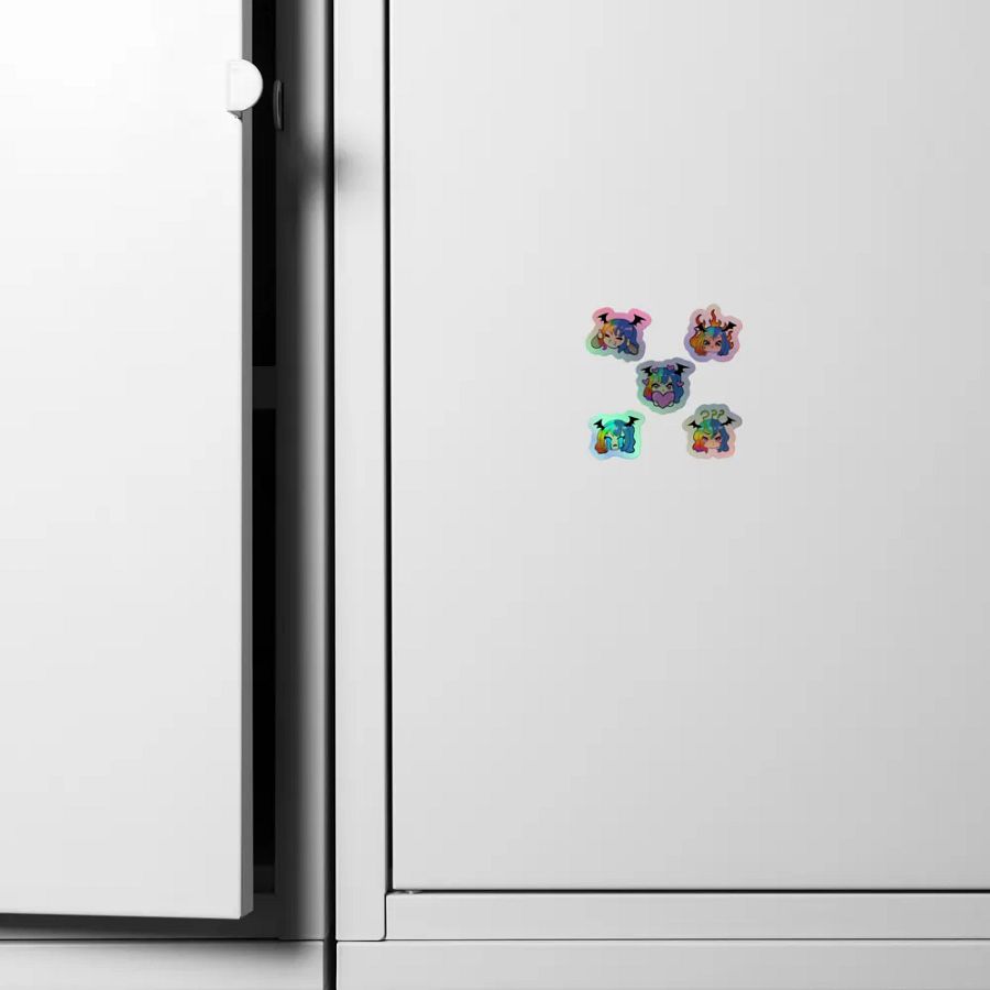 Holographic Emote Stickers product image (6)