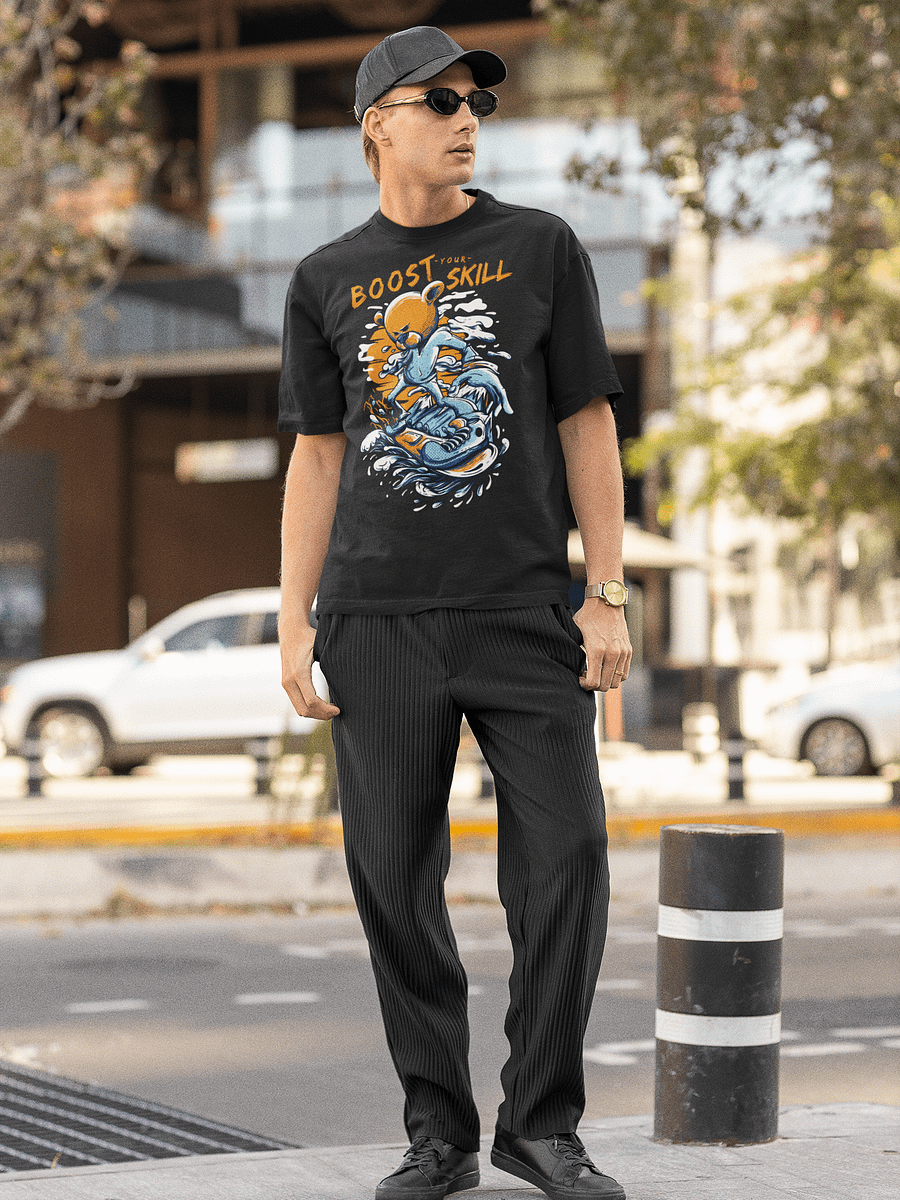 Bearded Surfer Oversized Tee product image (9)