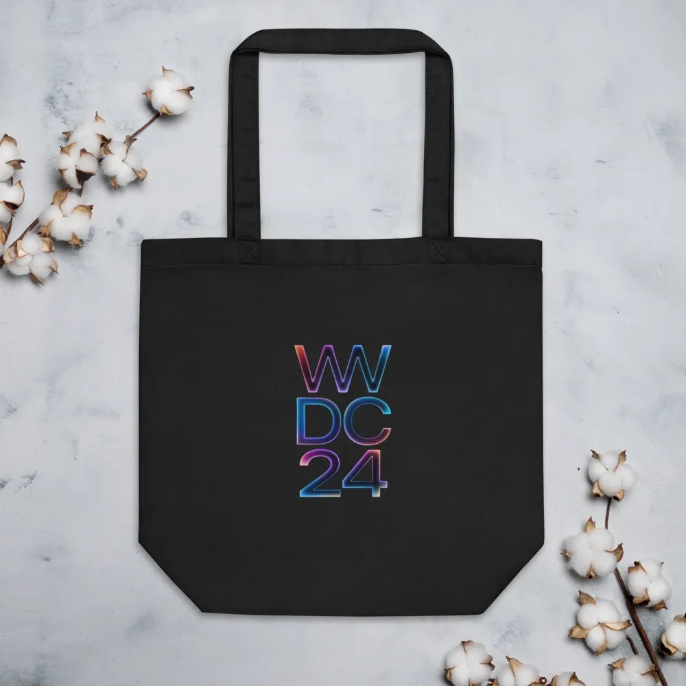 Eco-Friendly Bag with Apple WWDC2024 product image (4)