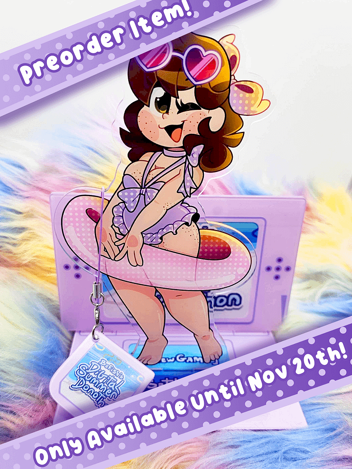 Sarah's Digital Donothon Standee | PREORDER product image (1)