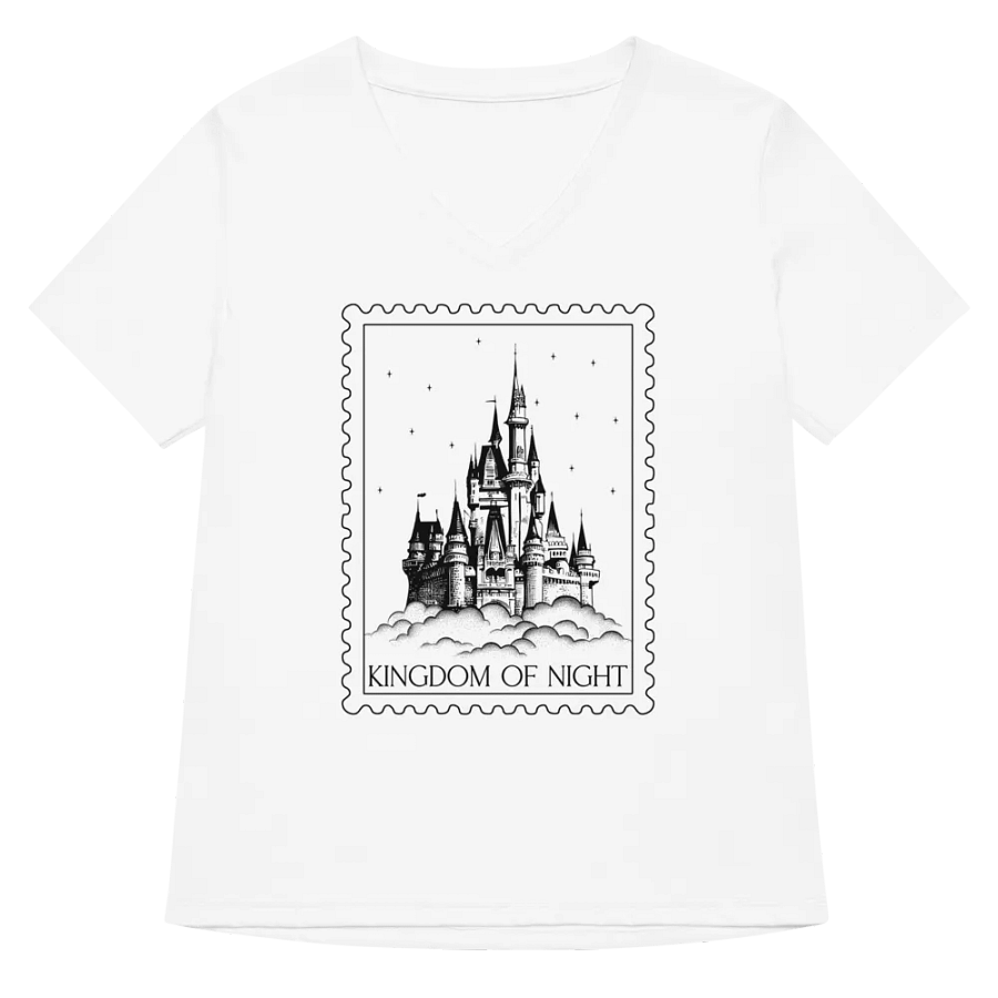 Kingdom of Night Bella+Canvas Women's Relaxed V-Neck T-Shirt product image (30)