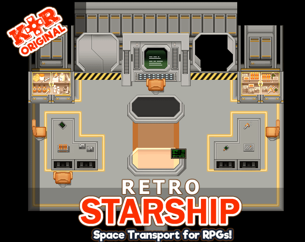 KR Retro Starship Tileset for RPGs product image (1)