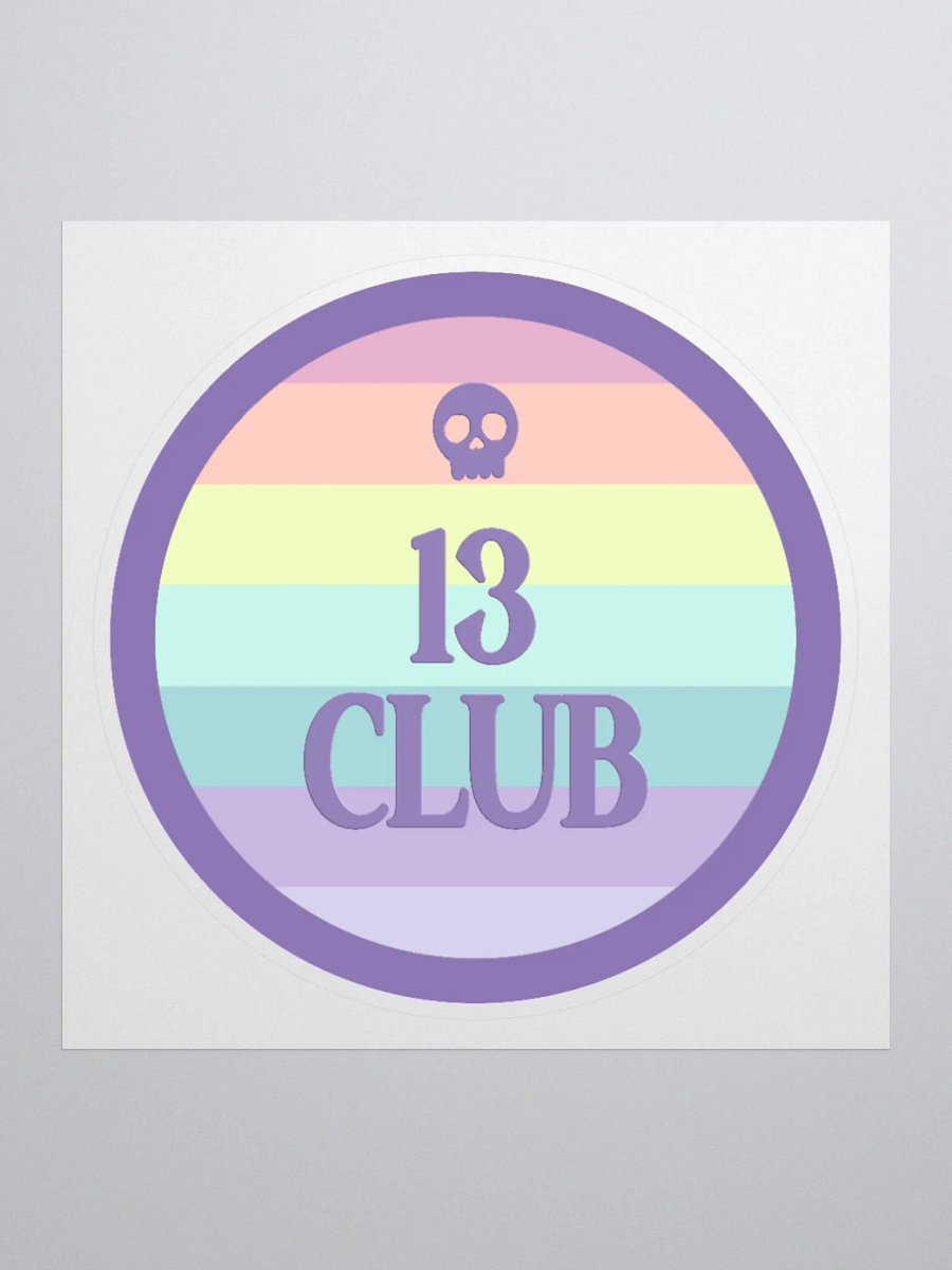 13 Club Sticker product image (1)