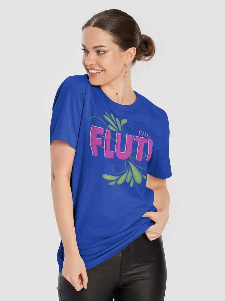 Alto Flute Flourish T-Shirt - Alto (Royal Blue) - Unisex Fit product image (2)