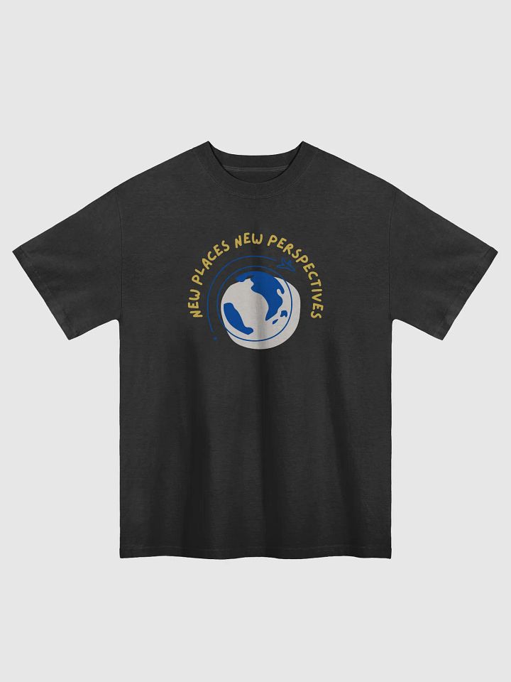Wanderlust Globe Oversized Tee | new places new perspectives product image (1)