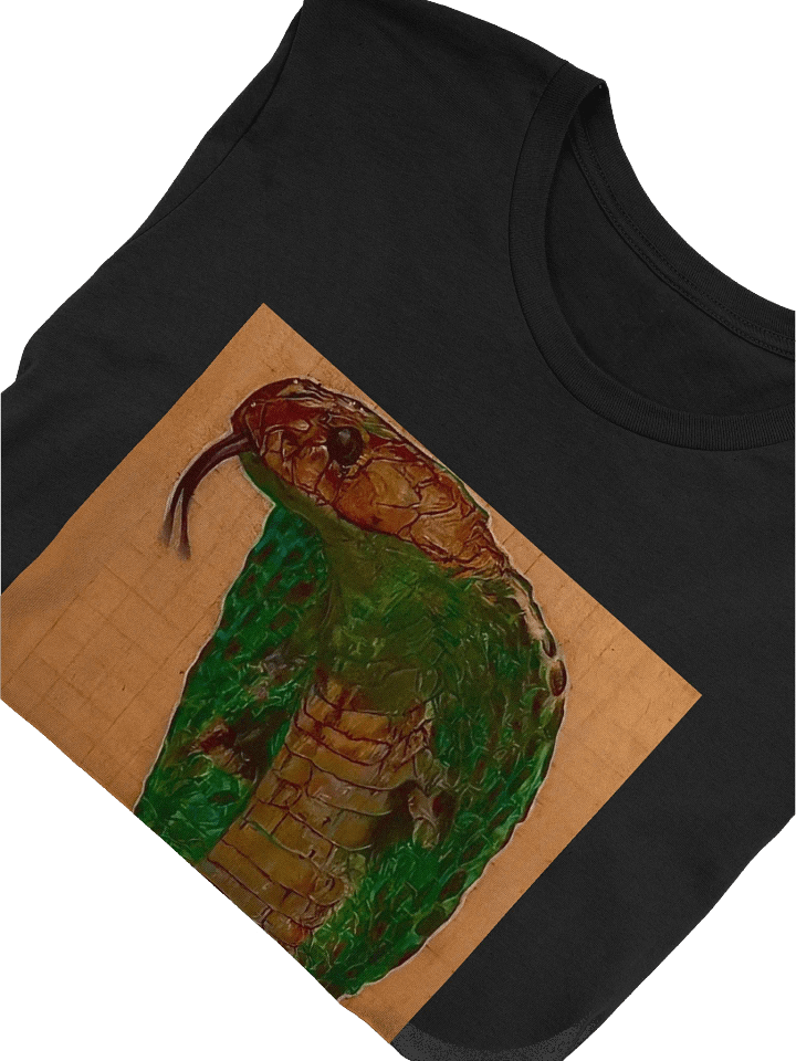 Cobra Colored Pencil T Canvas product image (1)