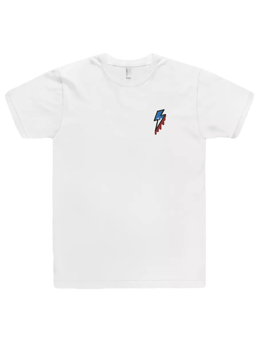 Embroidered lightning bolt - Unisex Jersey T-Shirt product image (1)