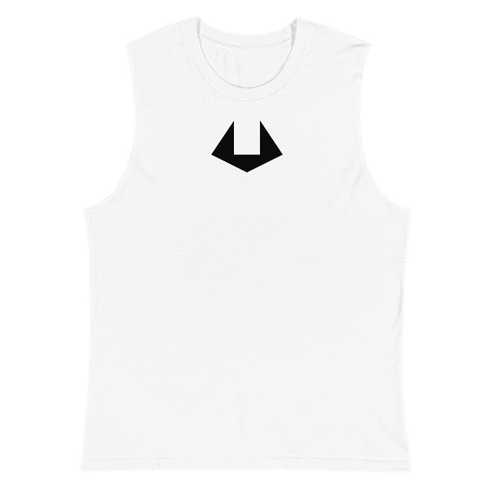 Urgers Biprong White Tank Top product image (1)