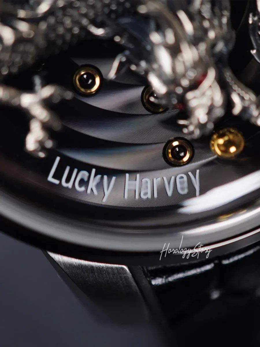 Lucky Harvey Silver Dragon Gold Ball product image (6)