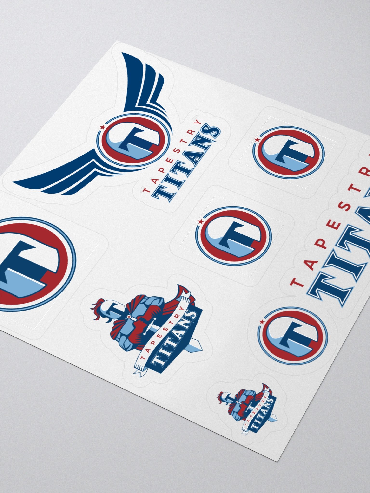 Tapestry Titans Vinyl Sticker Sheet product image (3)