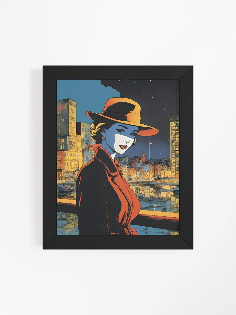 A Woman Wearing a Hat. product image (1)