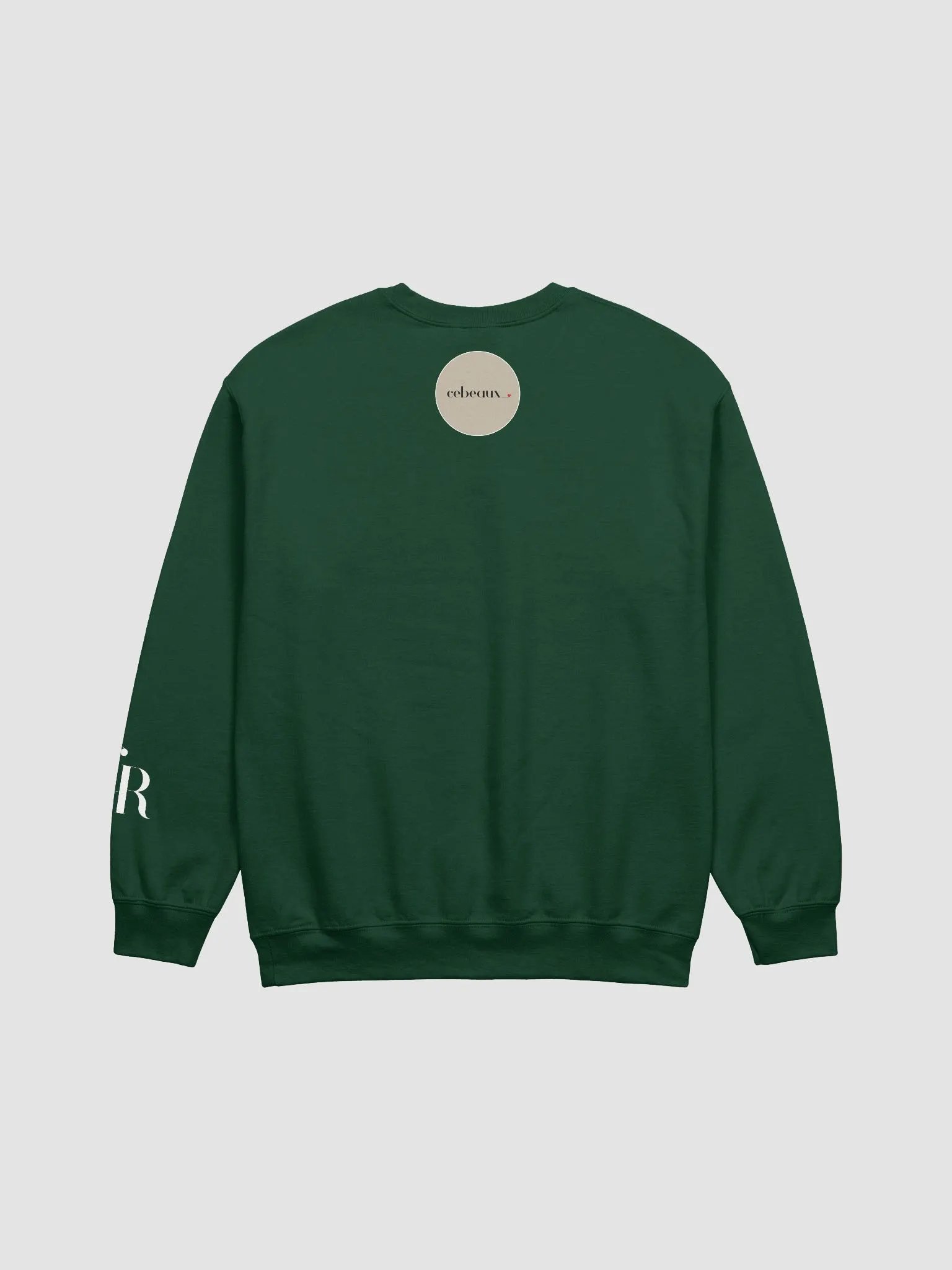 God > GREEN TEXT Sweatshirt product image (3)