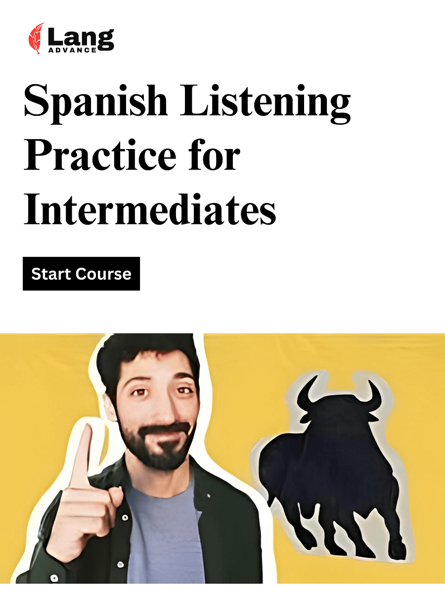 Spanish Listening Comprehension for Intermediate Students product image (1)