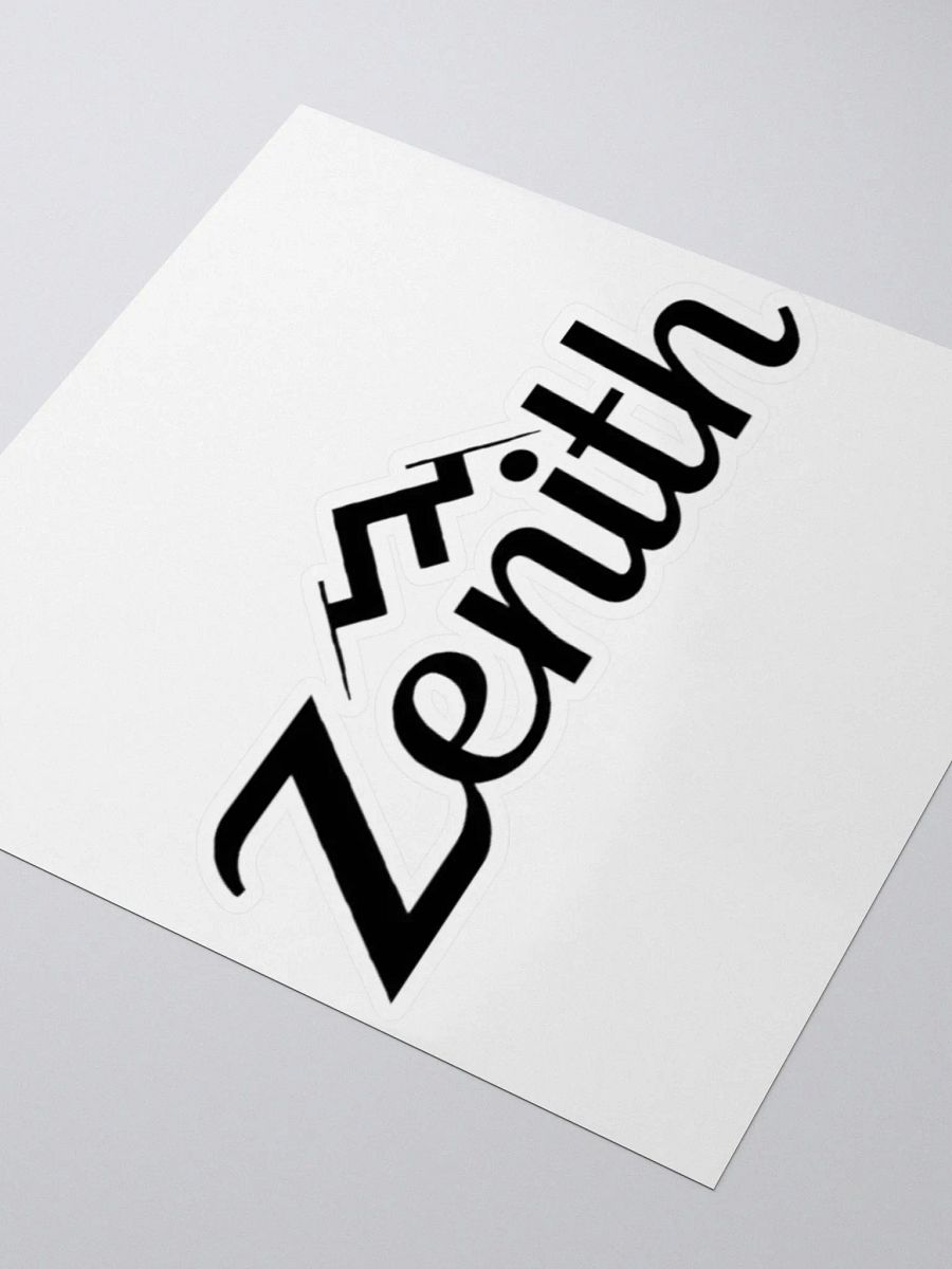 Exclusive Zenith Peak Minimalist Sticker | Premium Kiss Cut Vinyl | Perfect for Laptops, Cars & More product image (3)