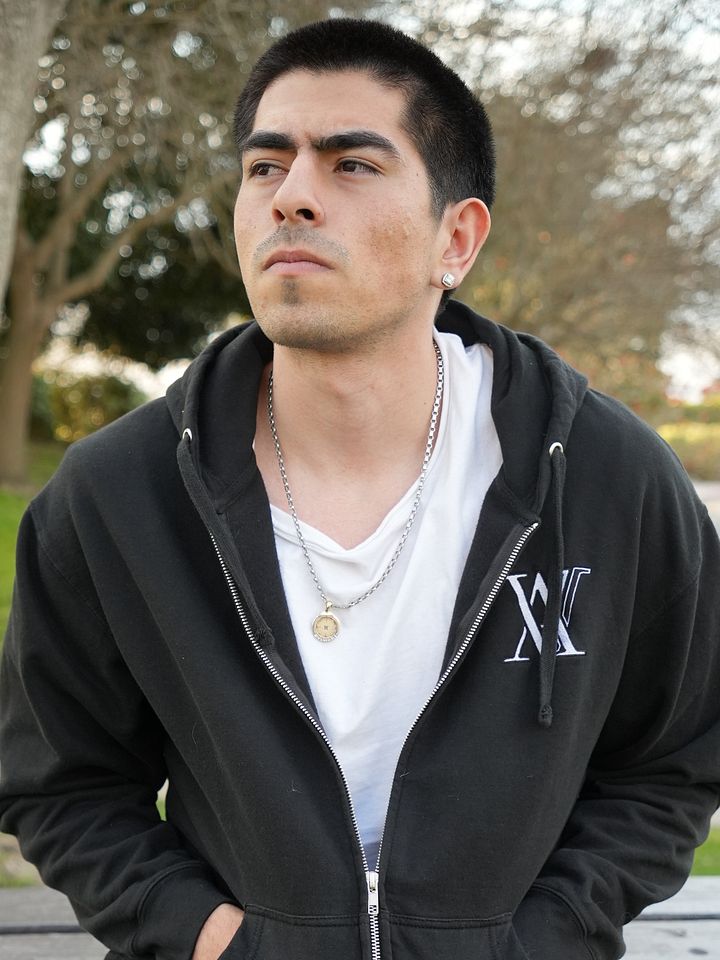 AVI Zip Up Hoodie Embroidered product image (1)