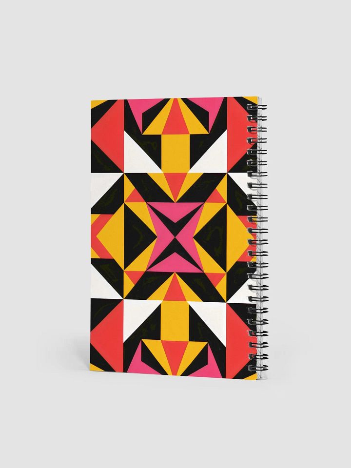 Geometric Harmony Spiral Notebook product image (2)