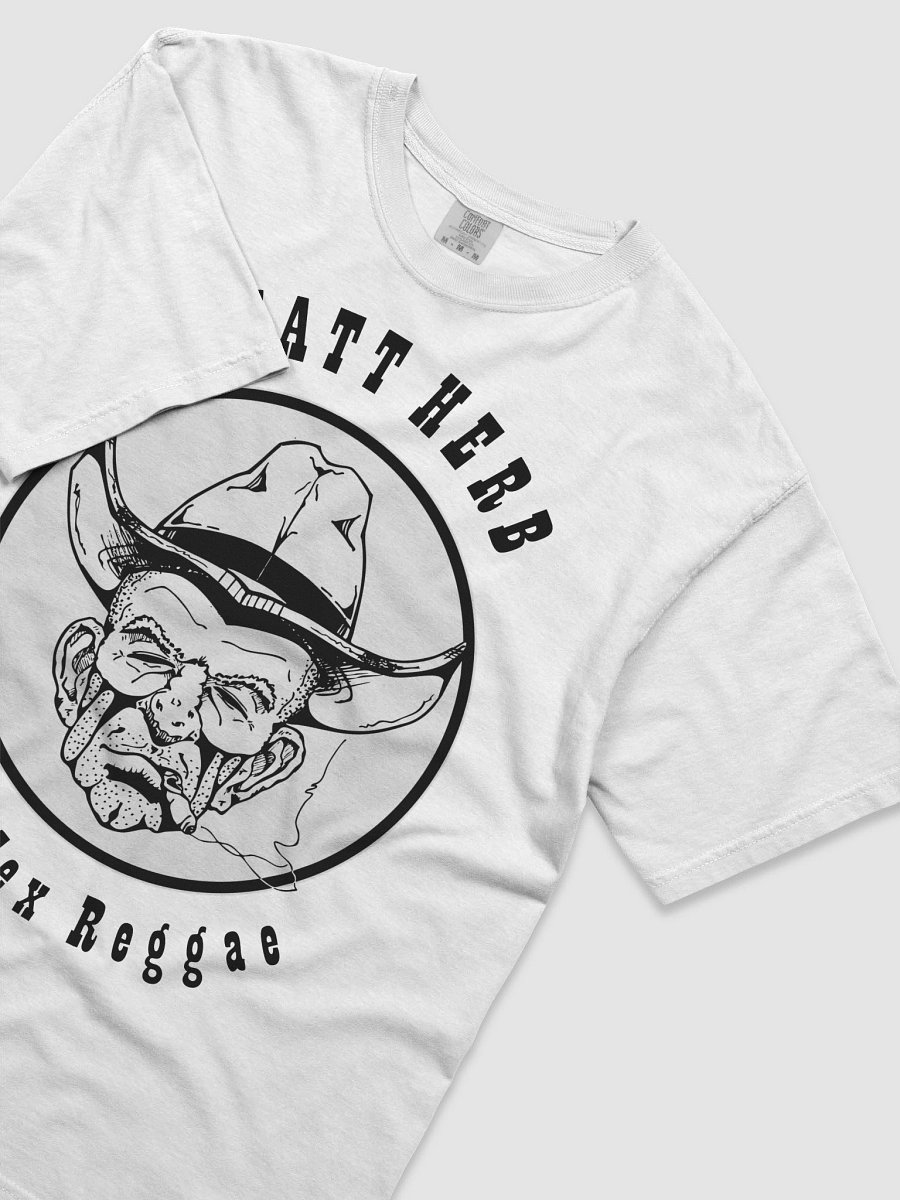 Wyatt Herb Tex Mex Reggae (t-shirt) black on white product image (3)