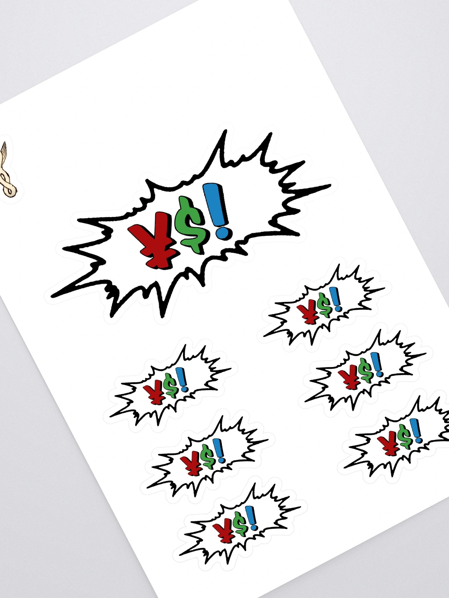 ¥$! Speech Bubble Stickers product image (1)