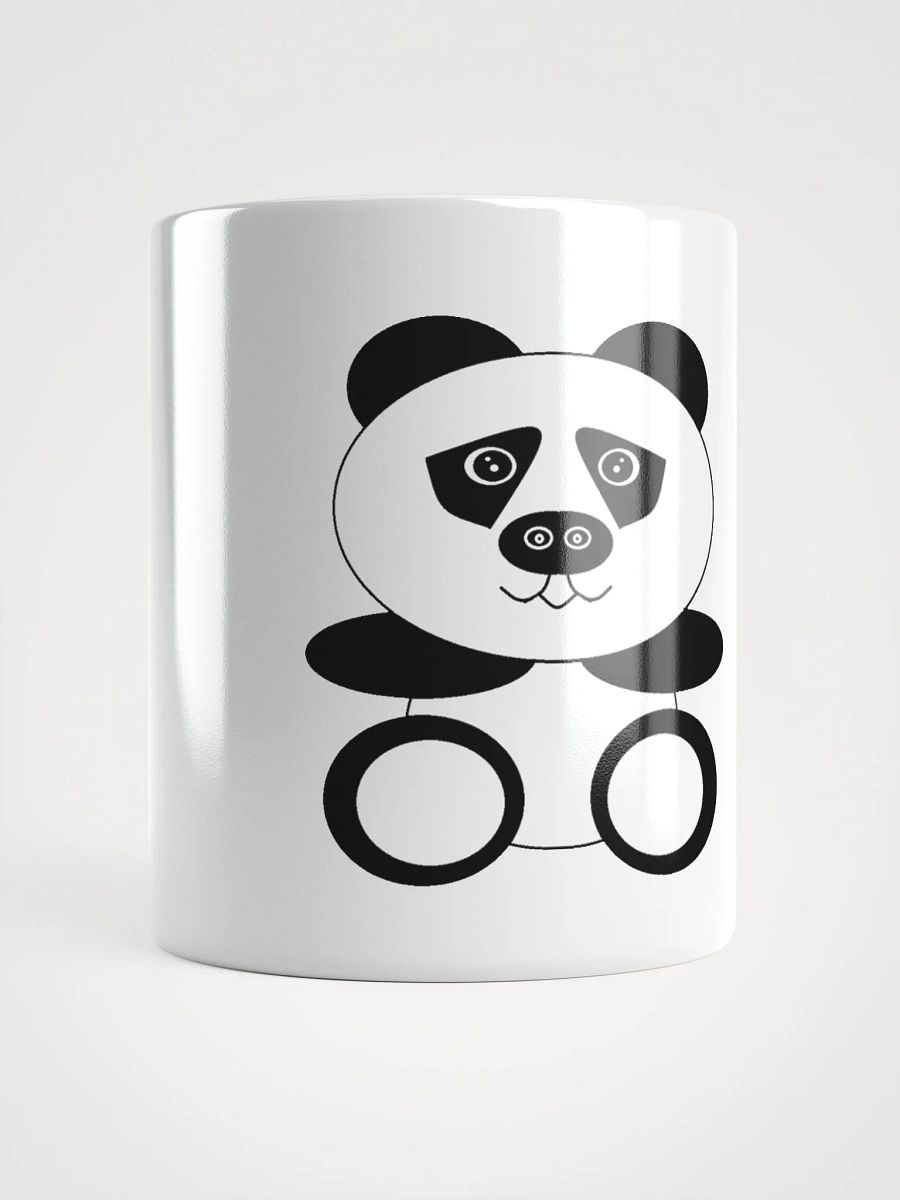 Panda Smile White Glossy Mug product image (14)