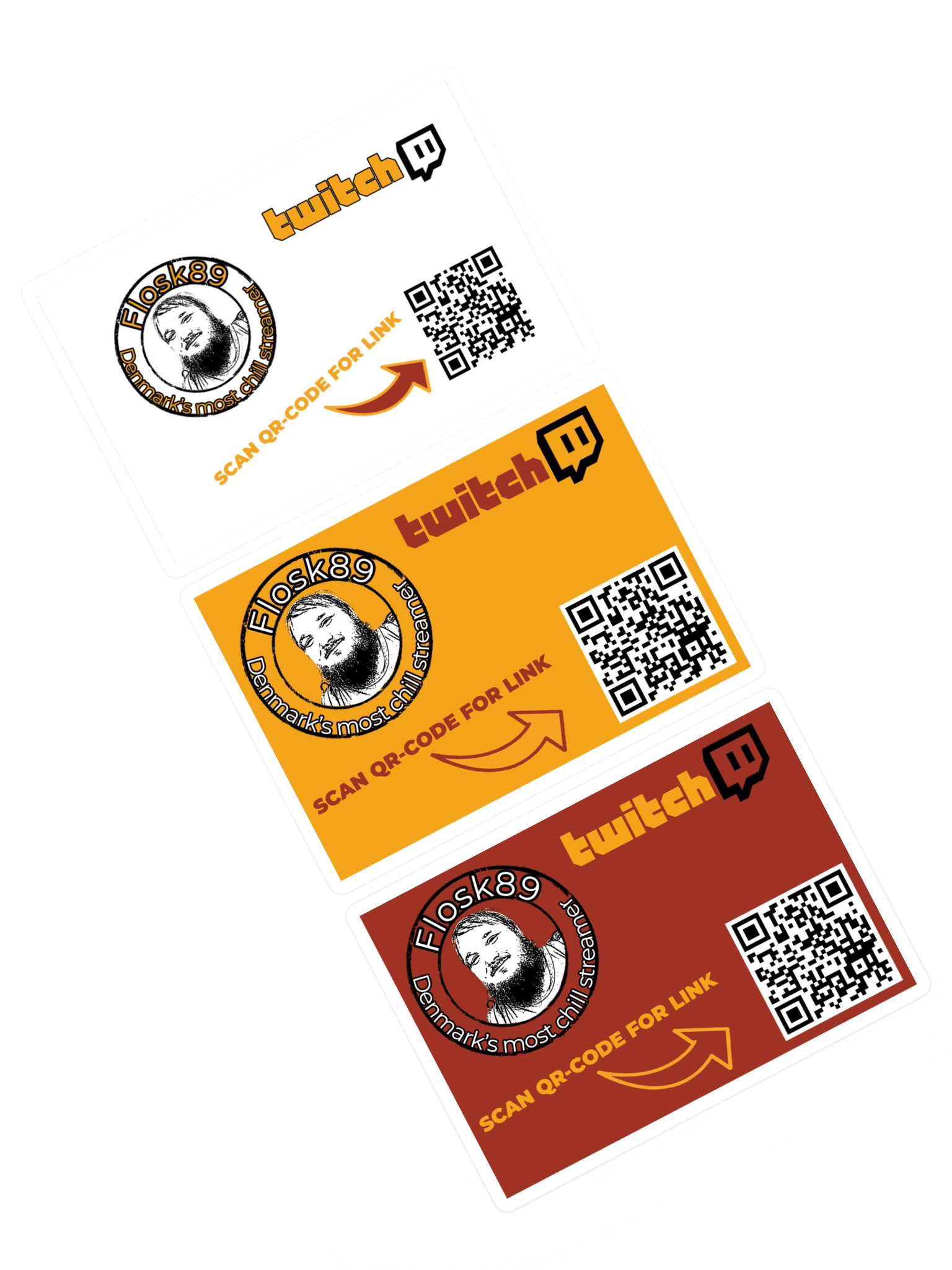 Sheet with stickers in different colors product image (1)