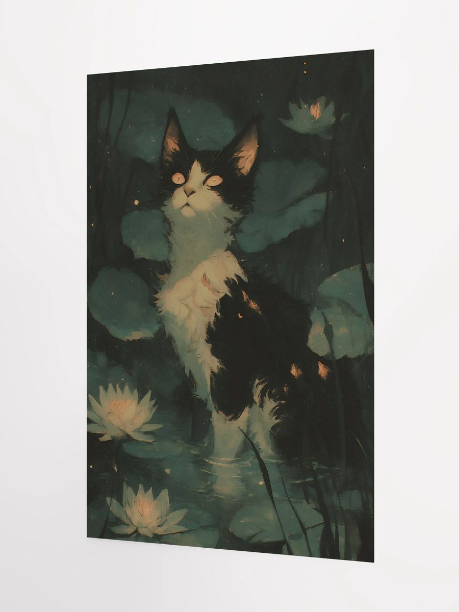 Starry Night Cat Poster product image (5)