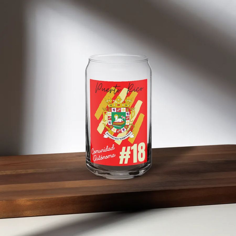 Vaso cristal rojo - Comunidad Autónoma 18 product image (5)