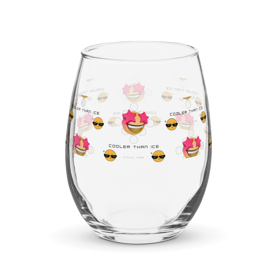 Cooler Than Ice Stemless Wine Glass product image (5)