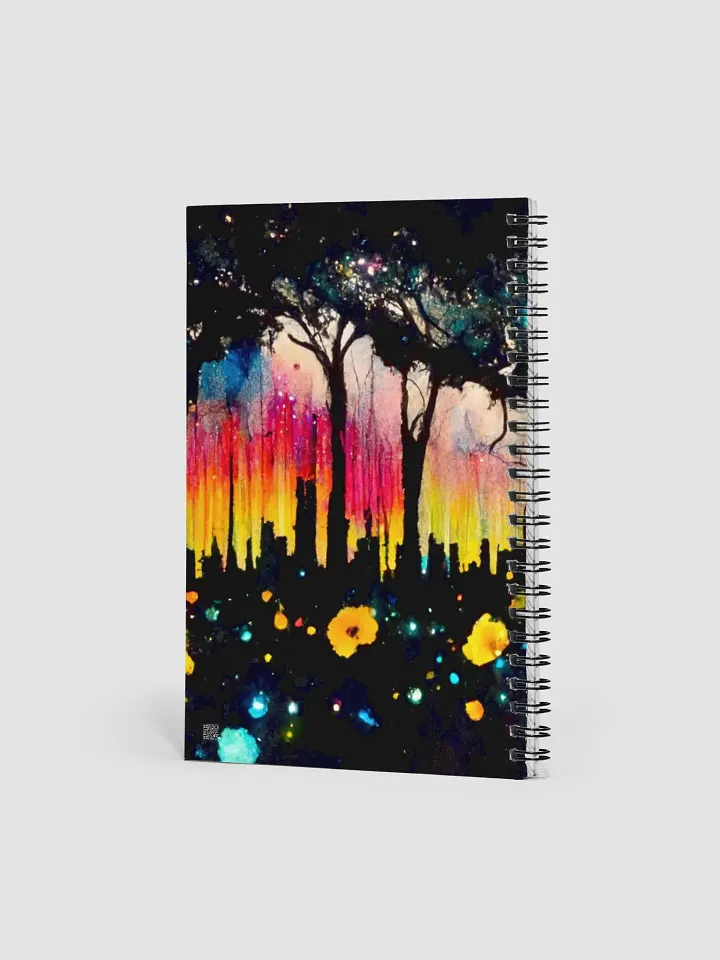 Sunset Cityscape Spiral Notebook product image (2)