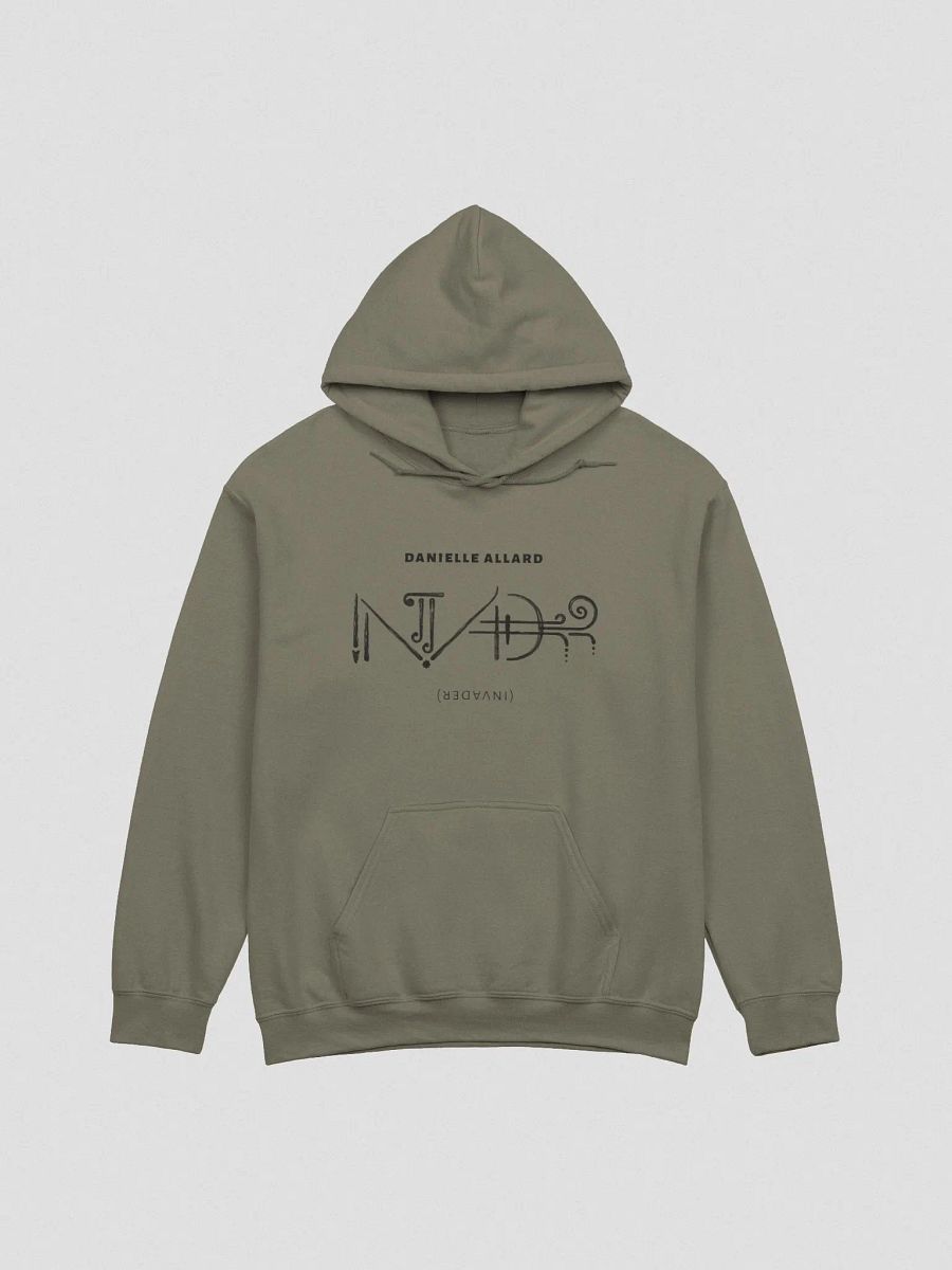 INVADER Logo Hoodie [Dark] product image (2)